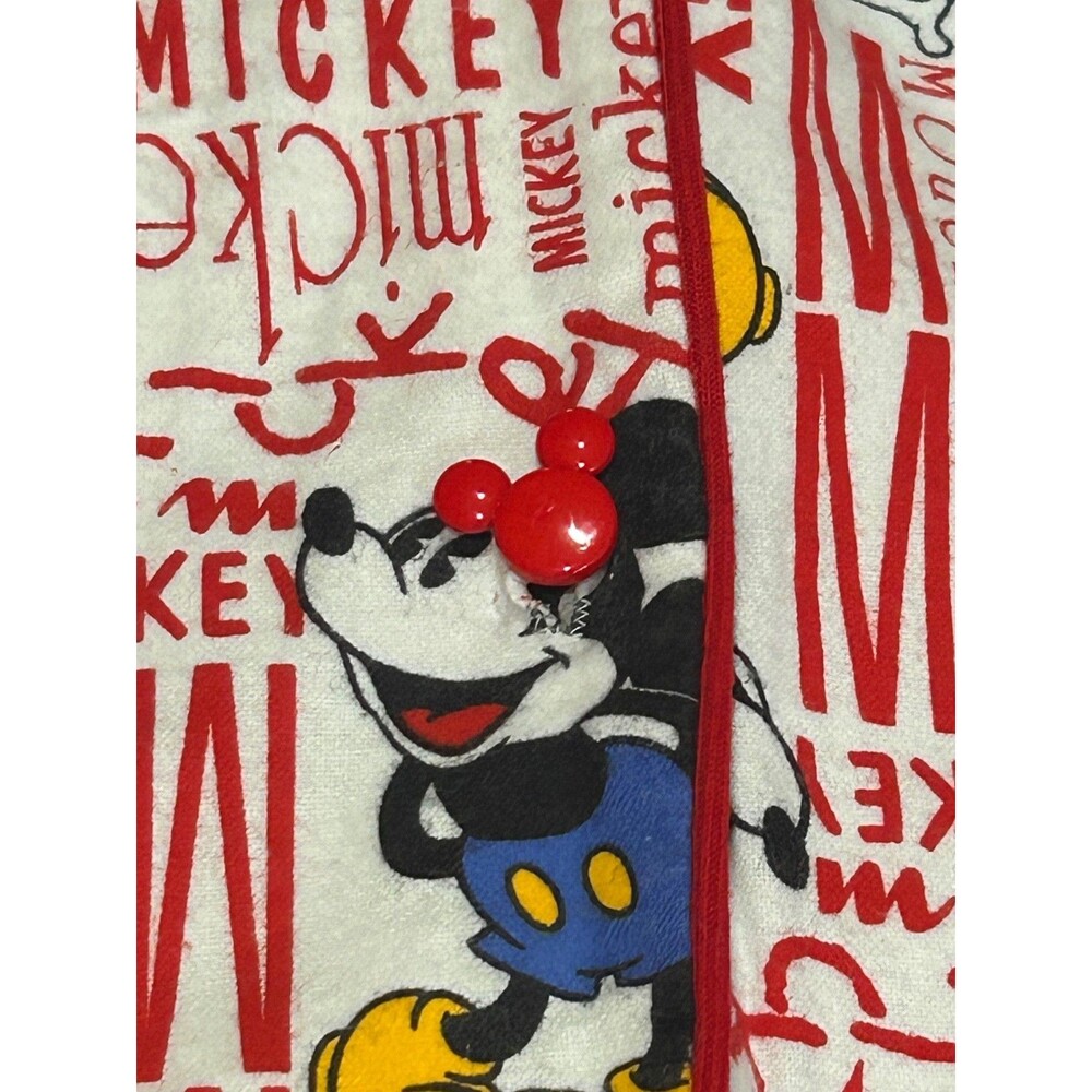 vintage Mickey And Co Women’s Cotton Nightgown Mickey Mouse Medium flannel - Picture 2 of 9